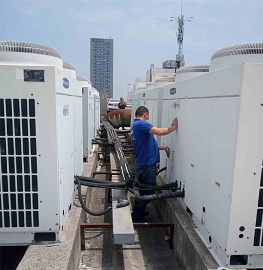 敖汉中央空调制热和不制冷系统维修方法